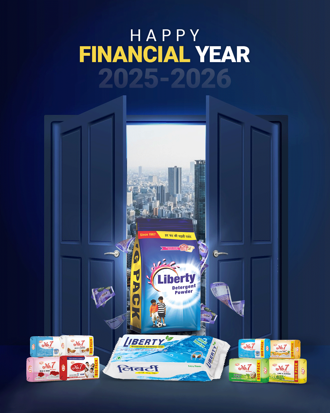 financial year social media post